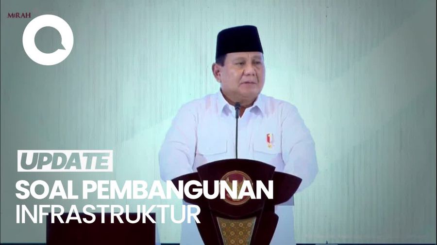 Video: Prabowo Bakal Serahkan Sebagian Pembangunan Infrastruktur ke Swasta
