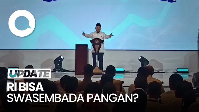 Video: Prabowo Optimistis RI Swasembada Pangan Kurang dari 4 Tahun