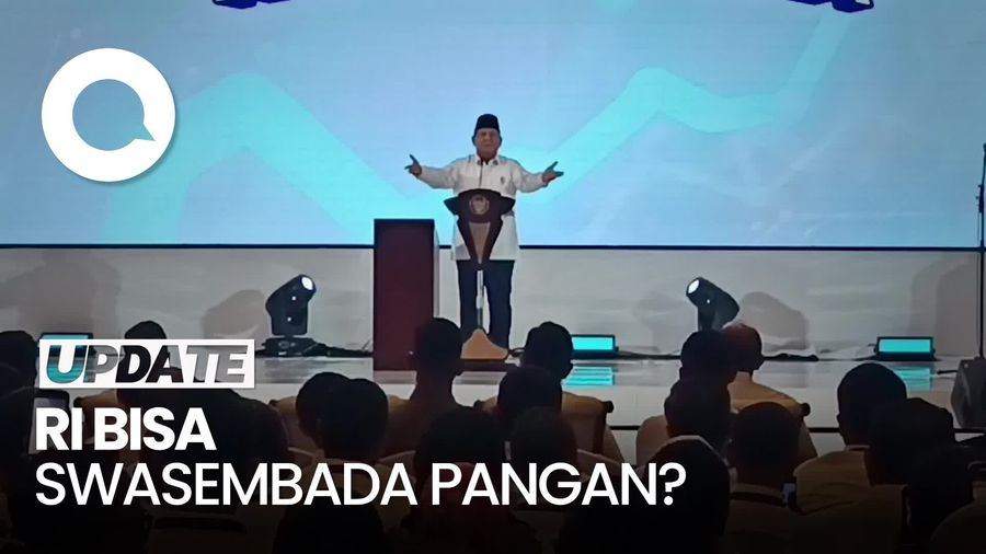 Video: Prabowo Optimistis RI Swasembada Pangan Kurang dari 4 Tahun