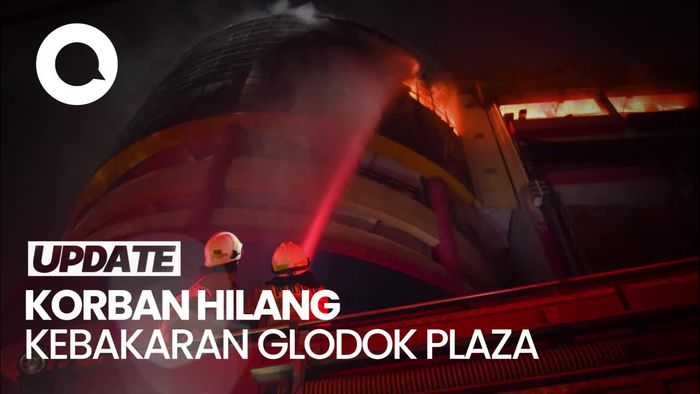 Video: Lima Orang Dikabarkan Hilang saat Kebakaran Glodok Plaza