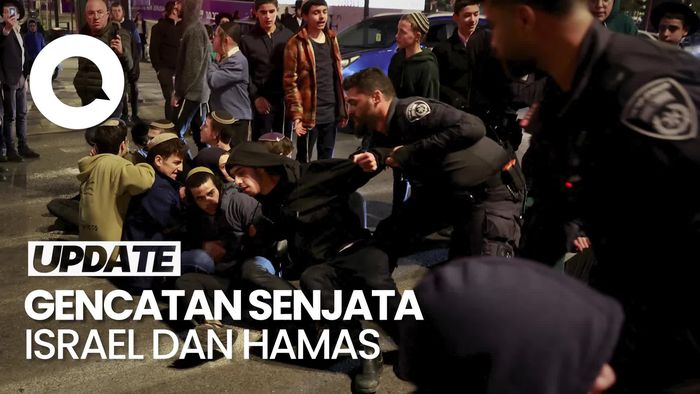 Video Israel Sepakati Gencatan Senjata, Pemudanya Malah Blokade Jalan