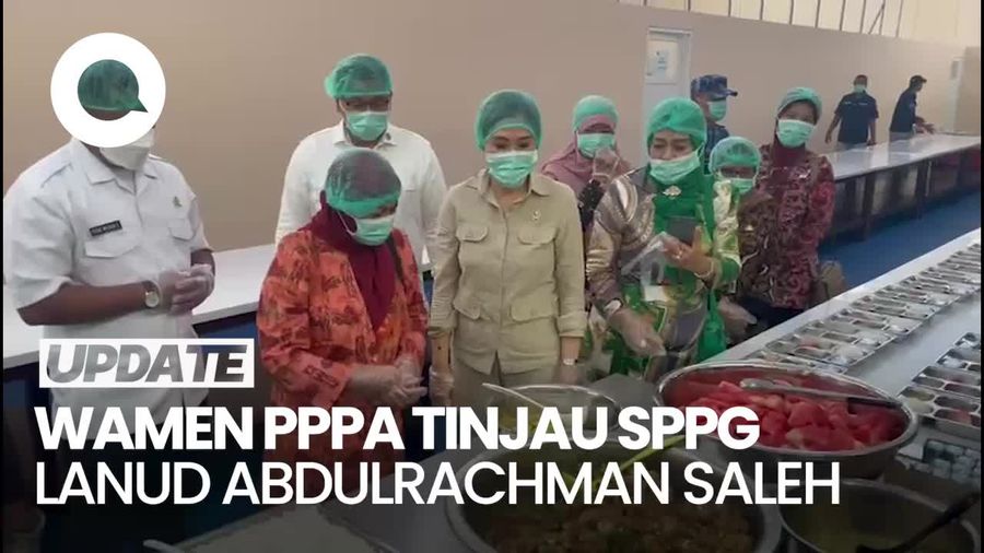 Video Momen Wamen PPPA Tinjau SPPG di Malang: Semua Rapi Sekali