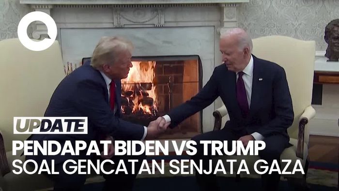 Video: Saling Klaim Biden Vs Trump soal Siapa Berperan di Gencatan Senjata Gaza