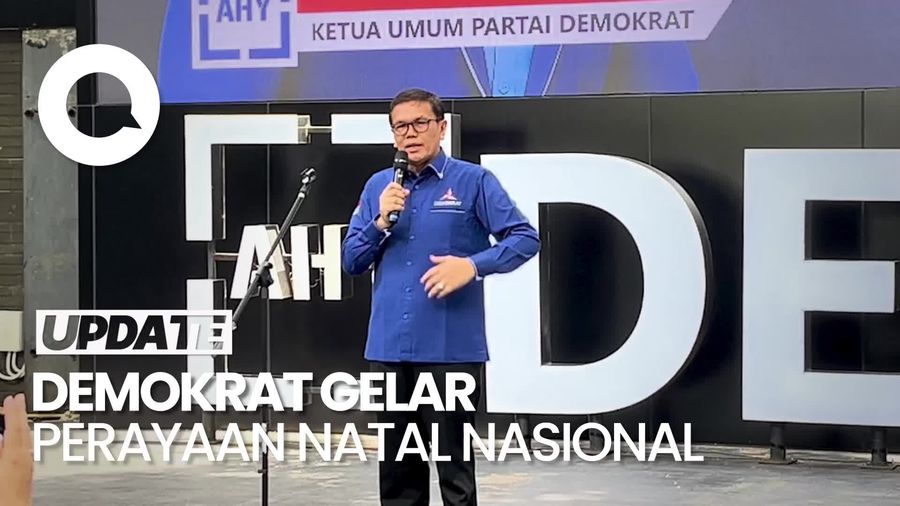 Video: Demokrat Bakal Gelar Perayaan Natal Nasional 21 Januari di TMII