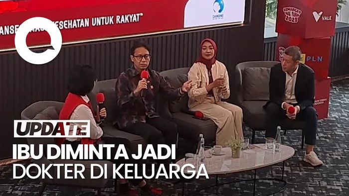 Video: Menkes Minta Para Ibu Jadi Dokter di Keluarga 