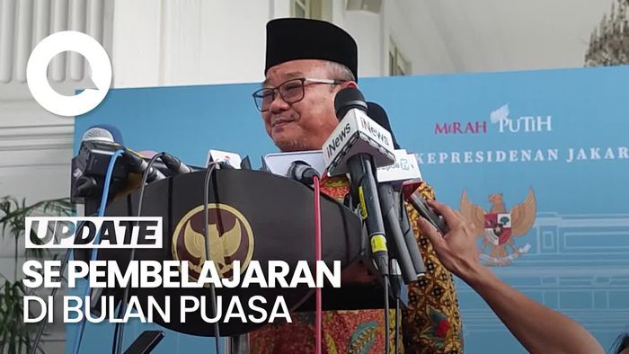 Video: Mendikdasmen Sebut SE Pembelajaran di Bulan Puasa Beres Pekan Depan