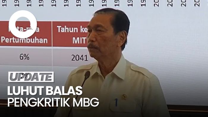 Video Luhut soal Pengkritik MBG: Padahal Waktu Menjabat Dia Maling Juga