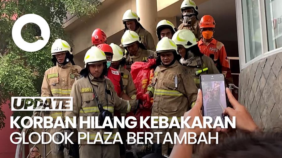 Video Update Korban Kebakaran Glodok Plaza: 4 Tewas-11 Masih Hilang 