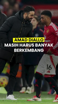 Video Amorim Tak Mau Amad Diallo Terlena Cuma Karena Hat-tricknya