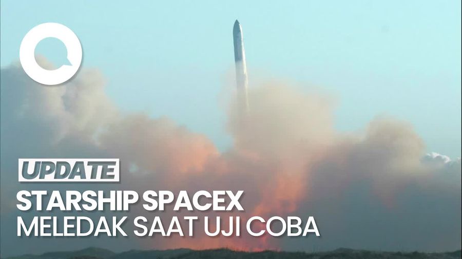 Video Penjelasan Elon Musk soal Indikasi Awal Meledaknya Starship SpaceX