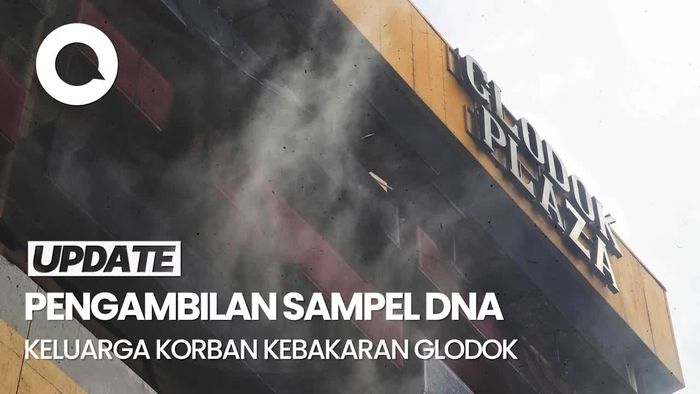 Video: RS Polri Ambil Sampel DNA Keluarga Korban Kebakaran Glodok Plaza