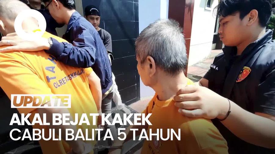 Video: Kakek di Tasikmalaya Cabuli Balita 5 Tahun, Iming-imingi Uang Rp 10 Ribu