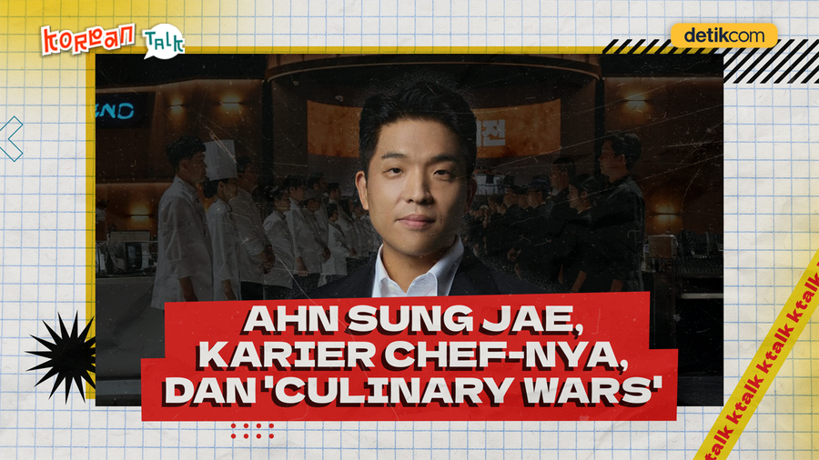 Video K-Talk: Dinamika Ahn Sung Jae Culinary Wars Temukan Jalannya Sebagai Chef