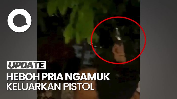 Video Viral Pria Ngaku Anggota TNI Keluarkan Pistol Ancam Tembak Wanita di Kemang