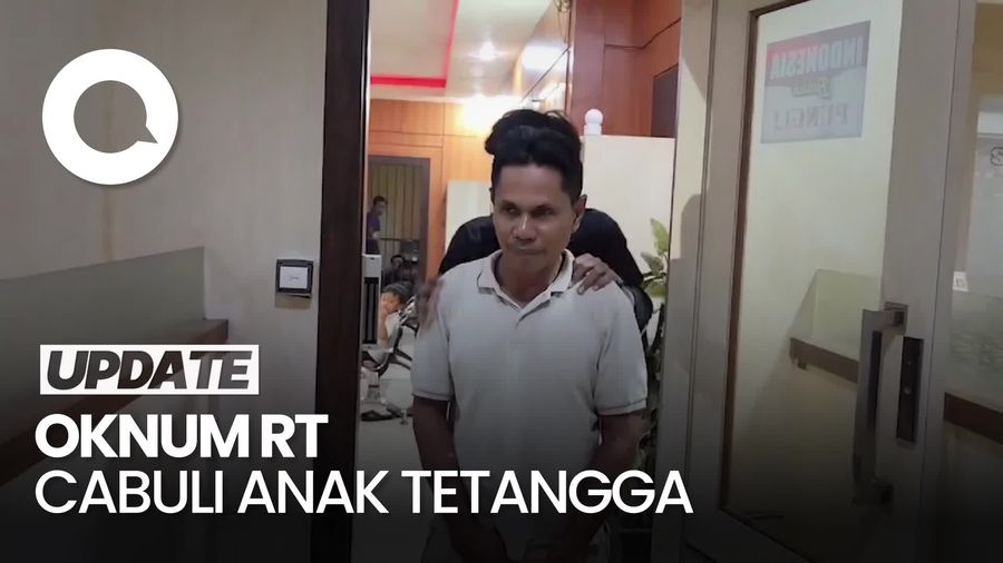 Video: Ketua RT di Makassar Ditangkap Seusai Diduga Cabuli Anak Tetangga