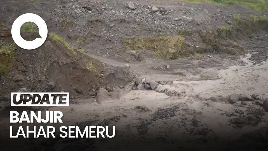 Video: Banjir Lahar Semeru Tutup Jalur Alternatif Lumajang-Malang