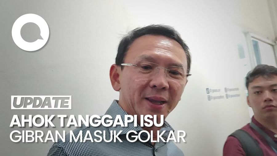 Video Ahok Respons Positif Isu Gibran Masuk Golkar: Jadi Jelas Partainya