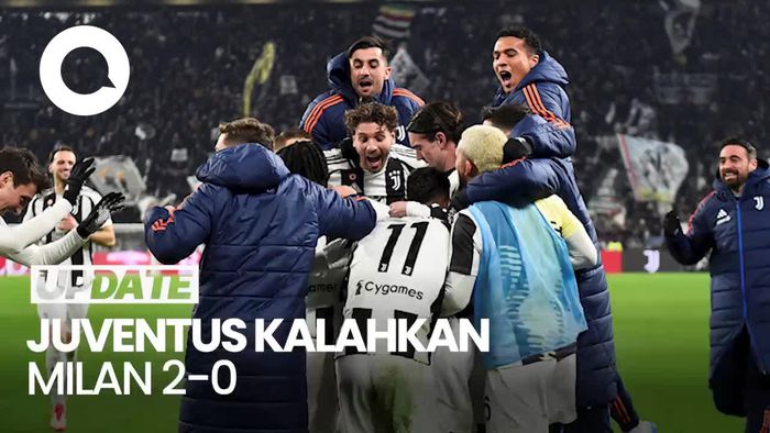 Video Juventus Bungkam Milan 2-0