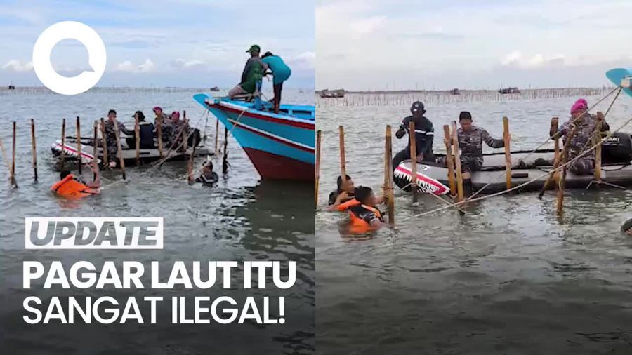 Video Menteri KP soal Pagar Laut Dibongkar: Tunggu Dulu Dong, Itu Barang Bukti