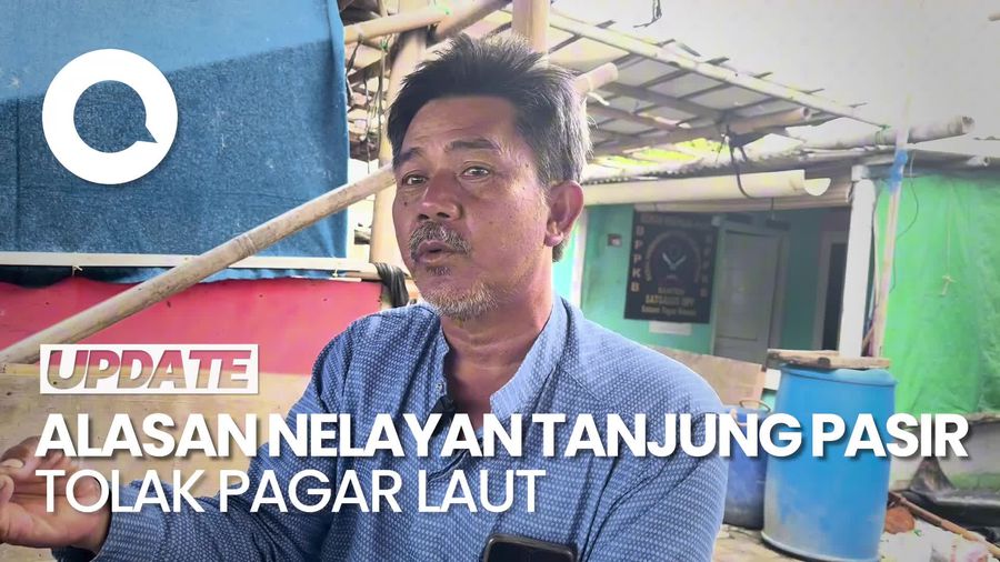 Video: Nelayan Cerita Susahnya Cari Umpan Gegara Pagar Laut di Tangerang