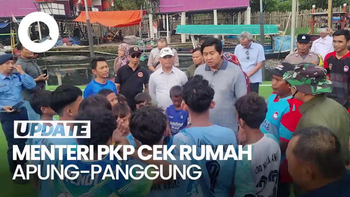 Video: Saat Menteri PKP Intip-intip Rumah Apung dan Panggung di Muara Angke
