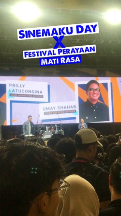 Video: Prilly-Umay Gabungkan Film dengan Festival Musik
