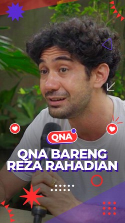 Video QnA Reza Rahadian: Mau Luncurin Buku dan Film di 2025