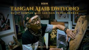 Tangan Ajaib Dwiyono, Sulap Sampah Jadi Lukisan Penuh Berkah