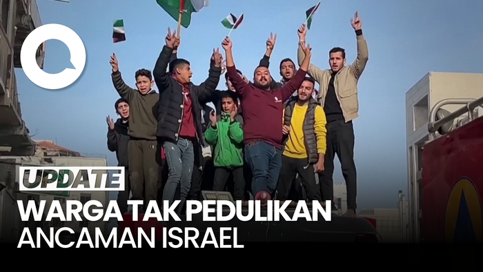 Video: Warga Gaza Rayakan Gencatan Senjata di Tengah Ancaman Israel