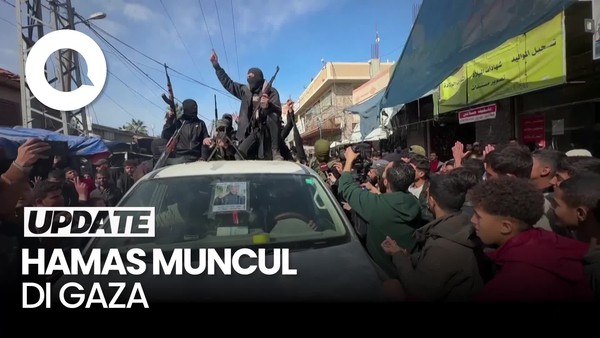 Video: Momen Hamas Rayakan Gencatan Senjata di Gaza