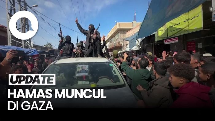 Video: Momen Hamas Rayakan Gencatan Senjata di Gaza