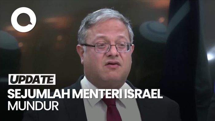 Video: Menteri Israel yang Tolak Gencatan Senjata Mengundurkan Diri