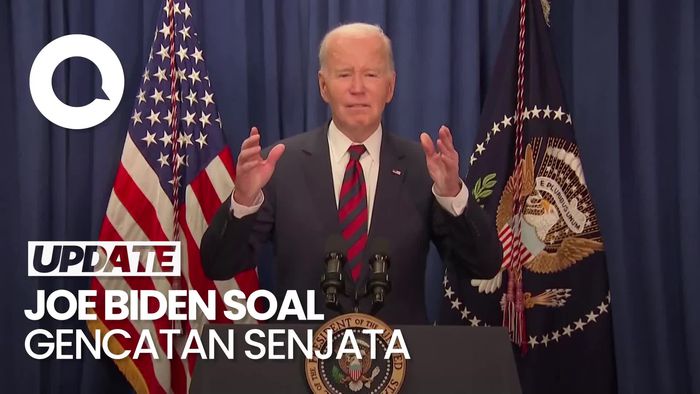 Video Joe Biden: Senjata di Gaza Diam, Para Sandera Dibebaskan