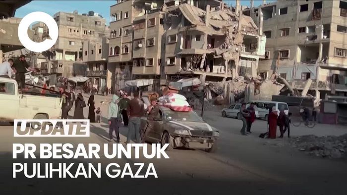 Video: PR Besar untuk Pulihkan Gaza Usai Gencatan Senjata