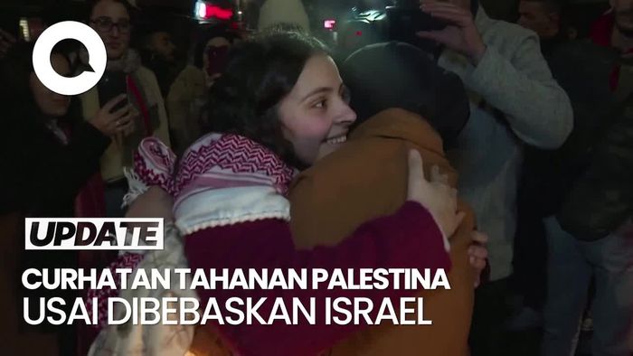 Video Tahanan Palestina Usai Dilepas Israel: Dari Neraka ke Surga