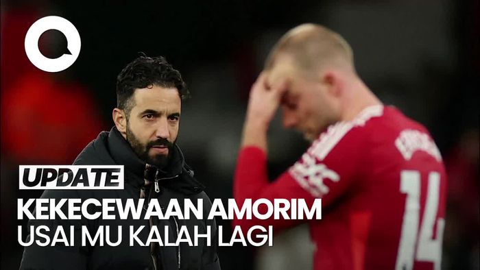 Video Luapan Kekecewaan Amorim Usai MU Lagi-lagi Kalah di Kandang