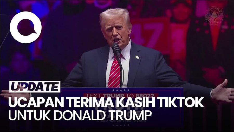 Video: Dapat Jaminan dari Donald Trump, TikTok: Terima Kasih