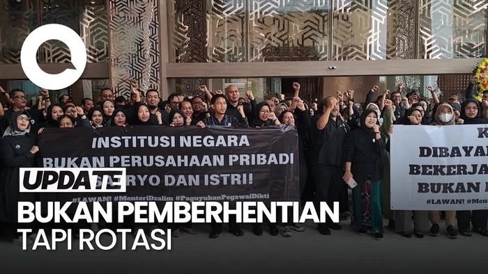 Video Sekjen Dikti Sebut Tak Ada Pemberhentian ASN Melainkan Rotasi