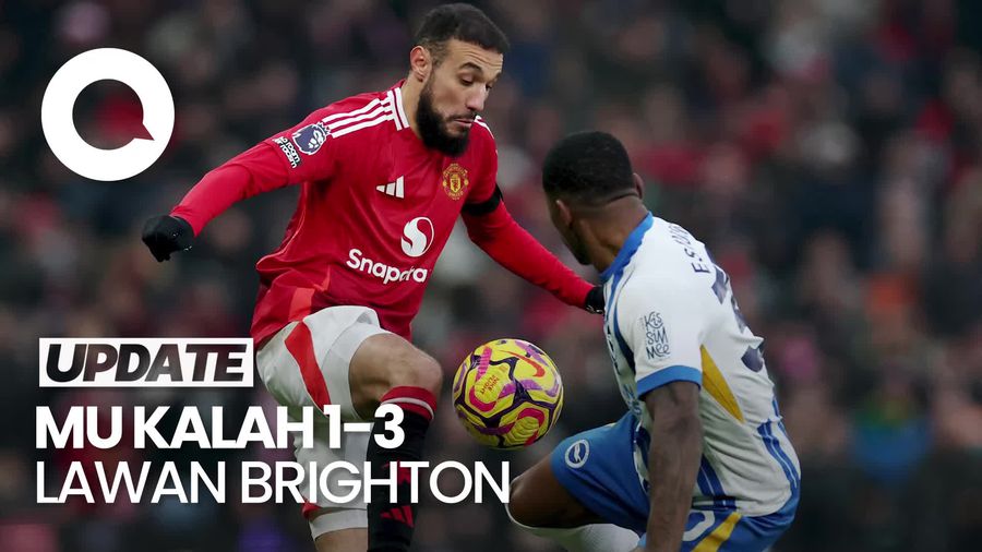 Video: MU Dipermalukan Brighton 1-3 di Old Trafford