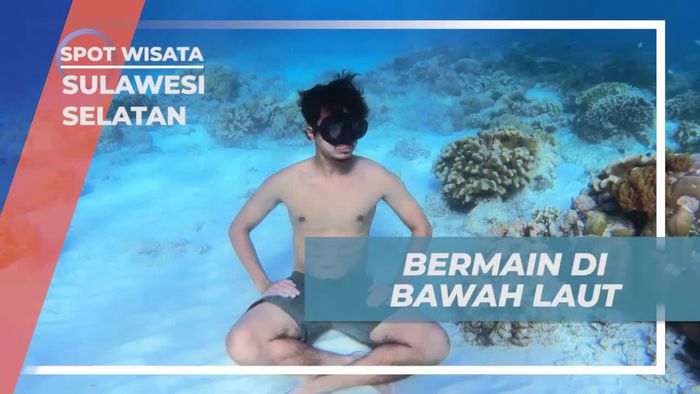 Bermain Seru di Bawah Laut Liukang Loe, Sulawesi Selatan
