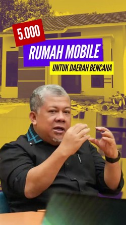 Video: Kementerian PKP Siapkan 5.000 Rumah Mobile untuk Daerah Rawan Bencana