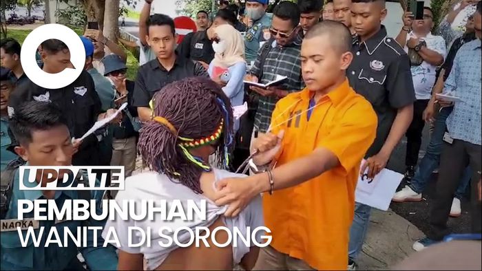 Video: Tampang Oknum Anggota TNI AL Pembunuh Wanita di Sorong