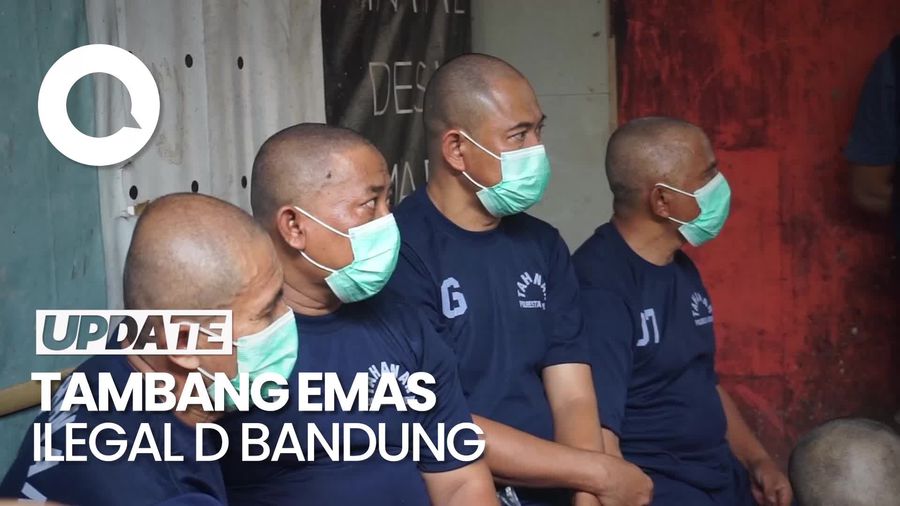 Video Tambang Emas Ilegal di Bandung Diungkap, 7 Orang Ditangkap