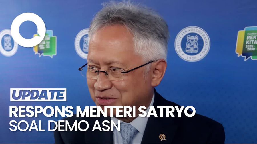 Video Pernyataan Menteri Satryo Terkait Demo ASN Kemendiktisaintek