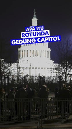 Video: Mengulik Rotunda Gedung Capitol, Tempat Pelantikan Donald Trump