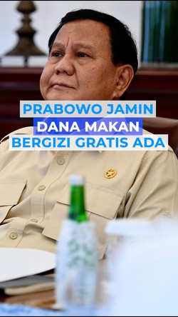 Video Prabowo Soal Makan Bergizi Gratis: Saya Jamin Dananya Ada