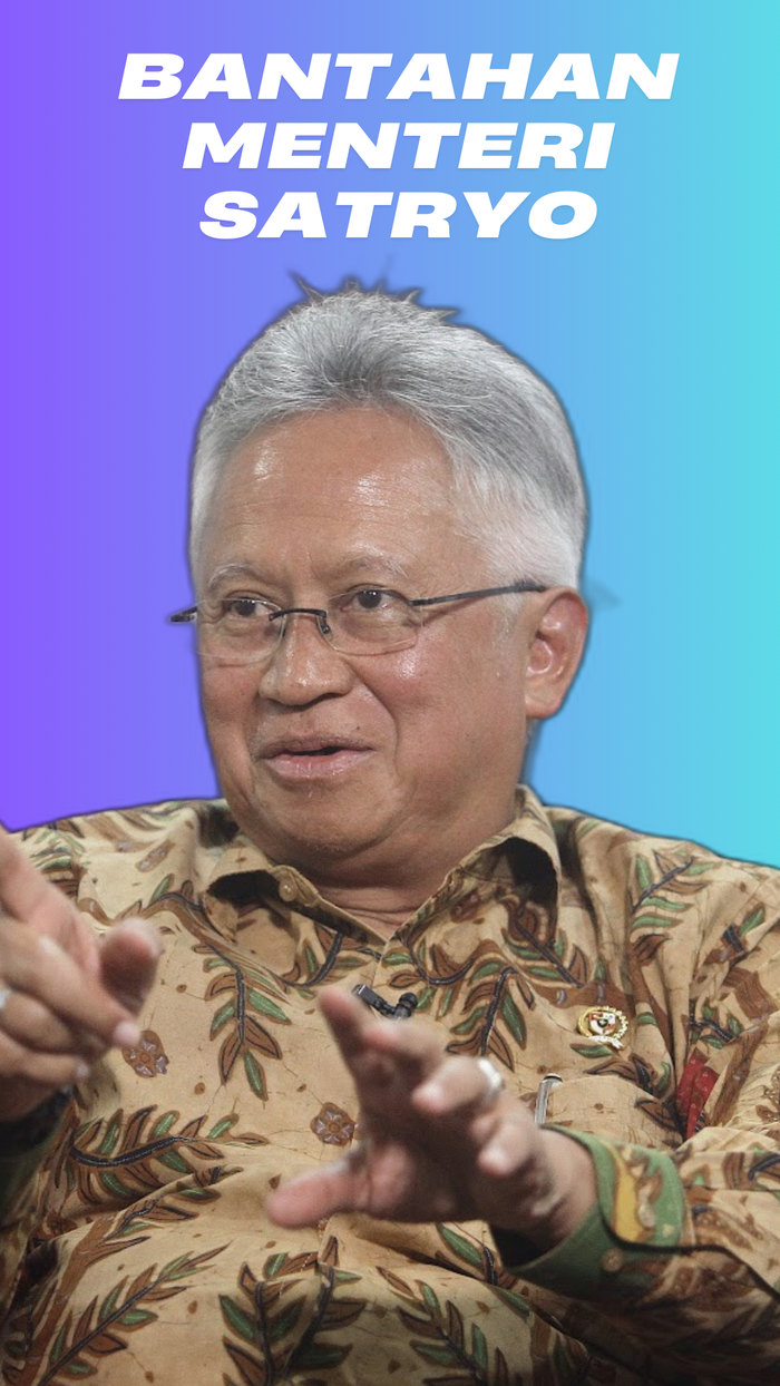 Video Tepisan Menteri Satryo soal Disebut Pemarah-Suka Main Tampar