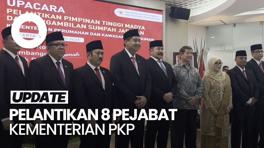 Video: Ara Lantik 8 Pejabat Kementerian PKP, Dihadiri Jaksa Agung-Hashim