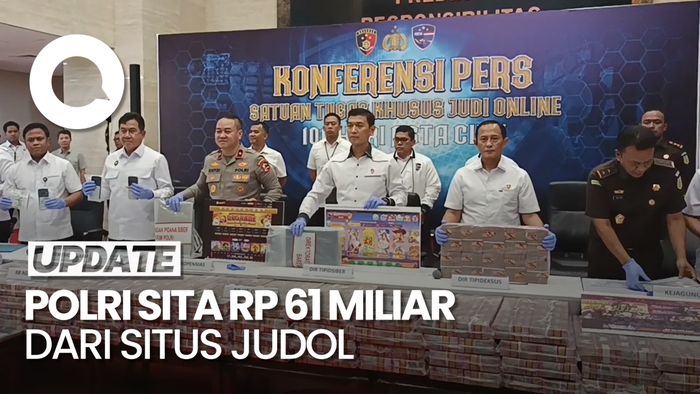 Video: Bareskrim Sita Rp 61 Miliar dari 3 Situs Judi Online