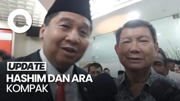 Video Hashim Bantah soal Viral Tolak Jabatan Tangan Ara: Itu Hoaks